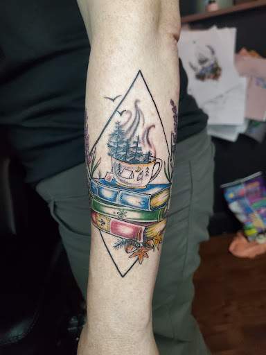 Explore cross cover up tattoo ideas, creative tattoo ideas in Albuquerque, available at Relic Tattoo Co.