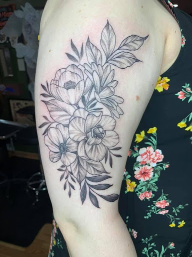 Explore alpha omega tattoo ideas, creative tattoo ideas in Lake Villa, available at Eternal Tiger Tattoo