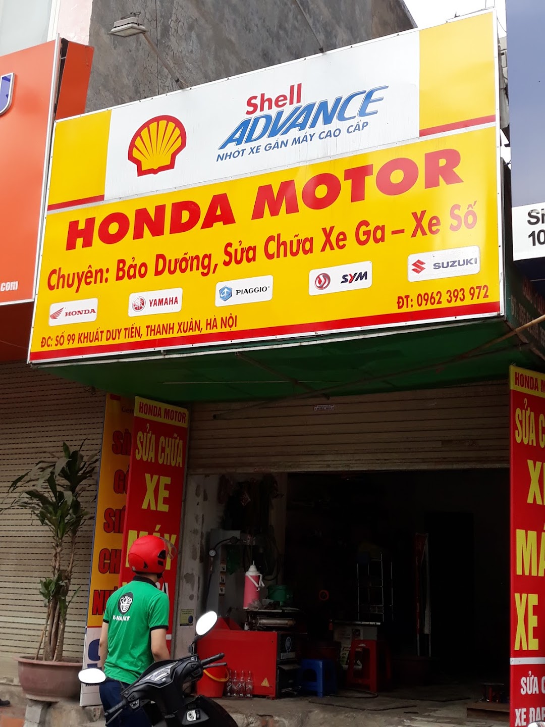 Honda motor- chuyên sửa chữa xe ga, xe số