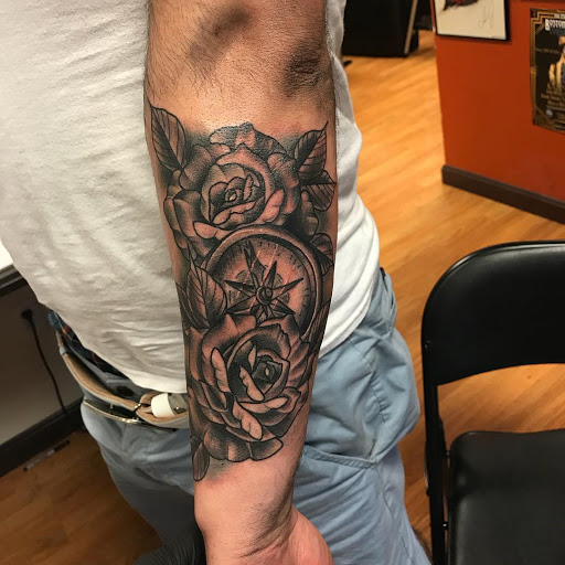 Explore spain tattoo ideas, creative tattoo ideas in Concord, available at The Gallery Tattoo Studio