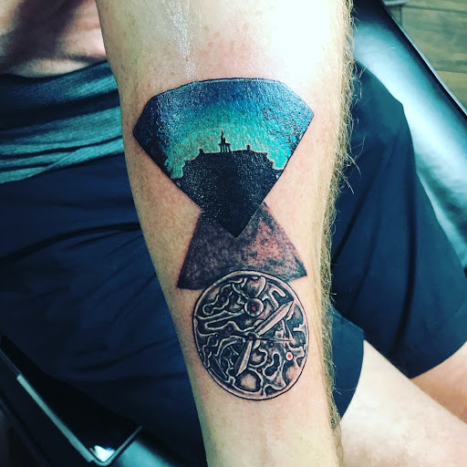 Explore moving tattoo ideas, creative tattoo ideas in Chandler, available at Rad-A-Tat Tattoo