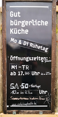 Winterbergstüble - Ausflugslokal & Sportgaststätte à Wasserburg am Bodensee menu