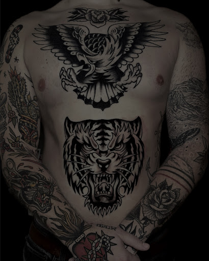 Explore vampire diaries tattoo ideas, creative tattoo ideas in Johnson City, available at Gold Cross Tattoo Co.