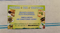 Menu / carte de Pizzeria, Bar, Trattoria, All'Ancora à Lazise