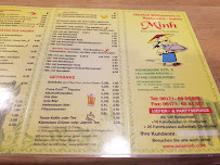 Menu / carte de Minh à Oberursel