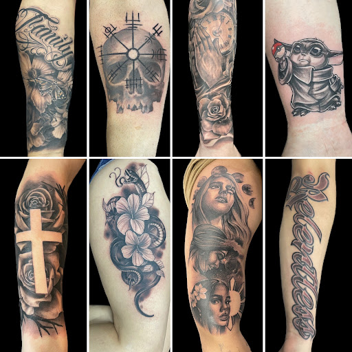Explore tattoo ideas for men small arm, creative tattoo ideas in Weatherford, available at Weatherford Tattoo Co.