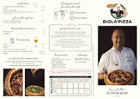 Menu du Biola'Pizza à Neuville-en-Ferrain