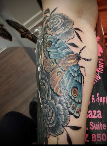 Explore archer tattoo ideas, creative tattoo ideas in Bowling Green, available at BroadWing Tattoo and Body Piercing