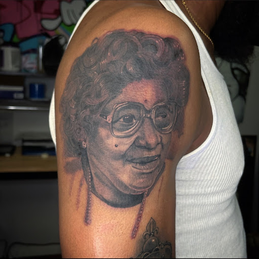 Explore outer forearm tattoos for men ideas, creative tattoo ideas in Baltimore, available at Rippd Canvas Tattoo Shop Artists Social Club