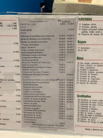 Apeadeiro à Sintra menu