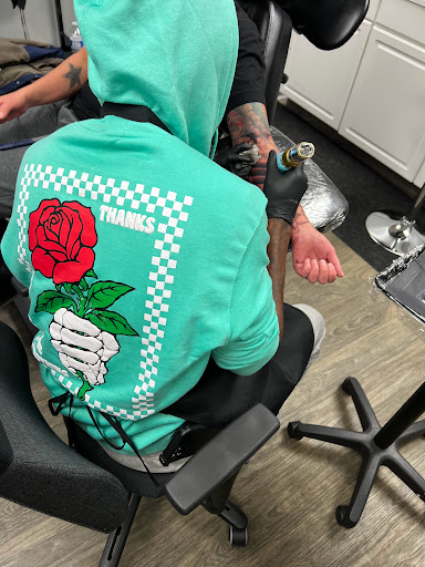 Explore musical tattoo ideas, creative tattoo ideas in Schaumburg, available at Urban Rebels Ink