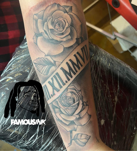 Explore dj tattoo ideas, creative tattoo ideas in Hammond, available at Famous Ink, Inc.