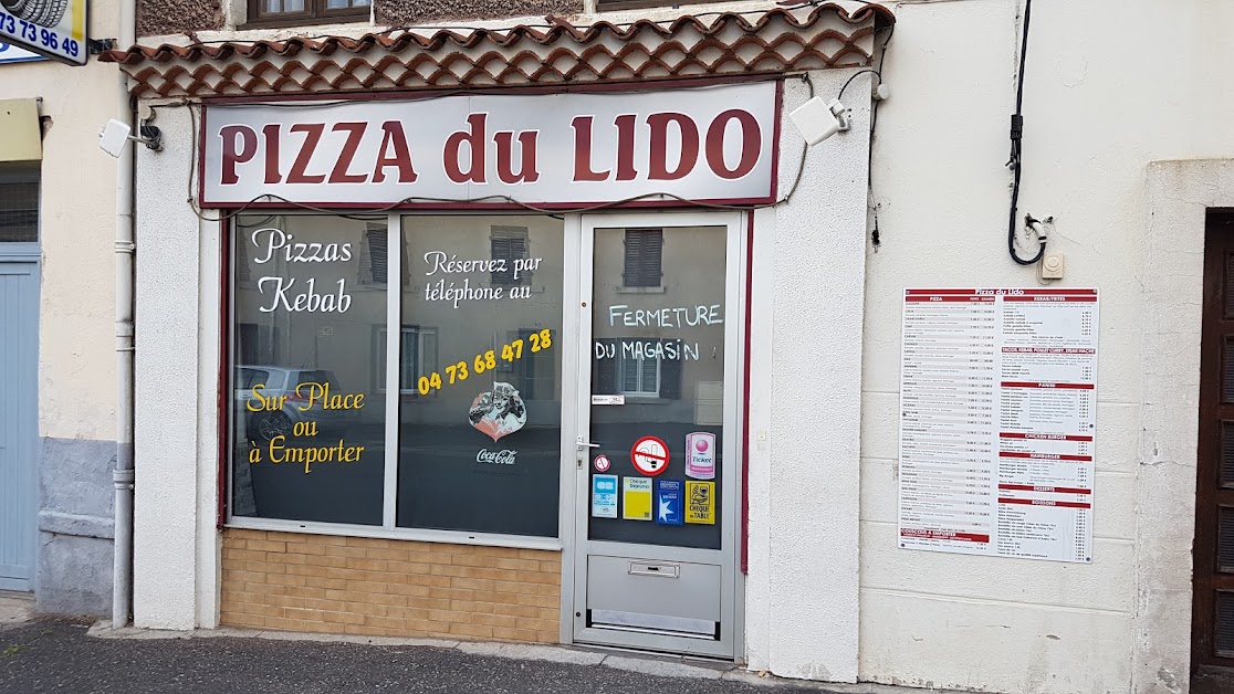 Pizza Du Lido 63190 Lezoux