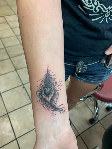 Explore full sleeve tattoo ideas for women, creative tattoo ideas in Tampa, available at Angel Tattoo