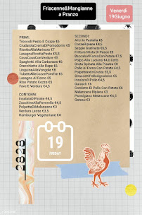 Menu / carte de Friscenne & Mangianne à Taranto