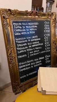 Menu / carte de Osteria del Mugnaio di Zannerini Simone à Grilli
