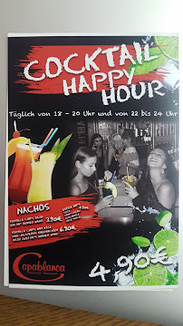 Menu / carte de Brasserie Capablanca à Siegburg