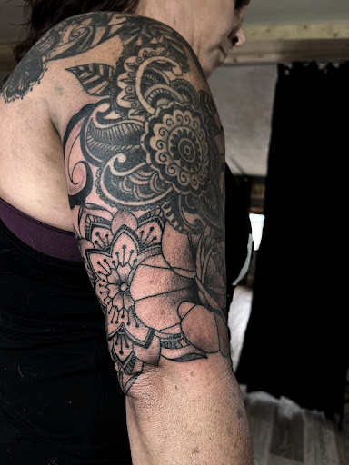 Explore vulture tattoo ideas, creative tattoo ideas in Gadsden, available at Sacred Art Tattoo Company
