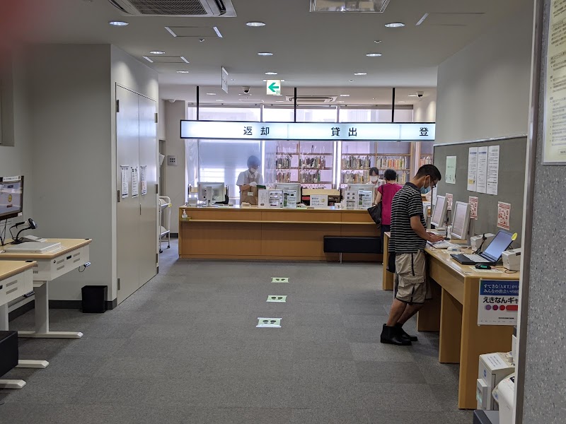 市川市市川駅南口図書館 千葉県市川市市川南 公立図書館 図書館 グルコミ