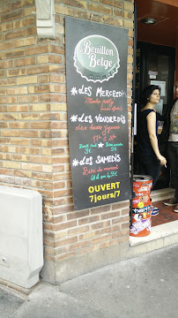 Le Bouillon à Paris menu
