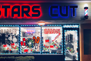 Stars cut barber shop image