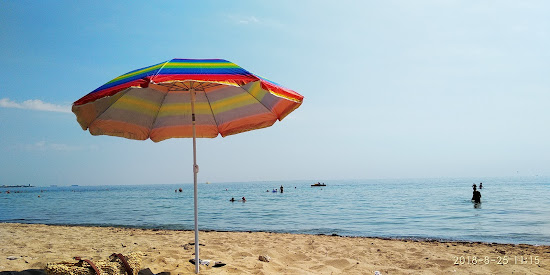 Zaozernoe beach