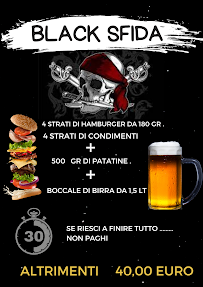 Black Pub à Turin menu