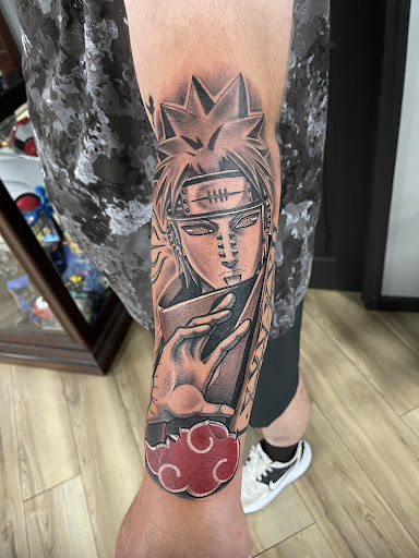 Explore black belt tattoo ideas, creative tattoo ideas in Whiting, available at Lucky Kat Tat