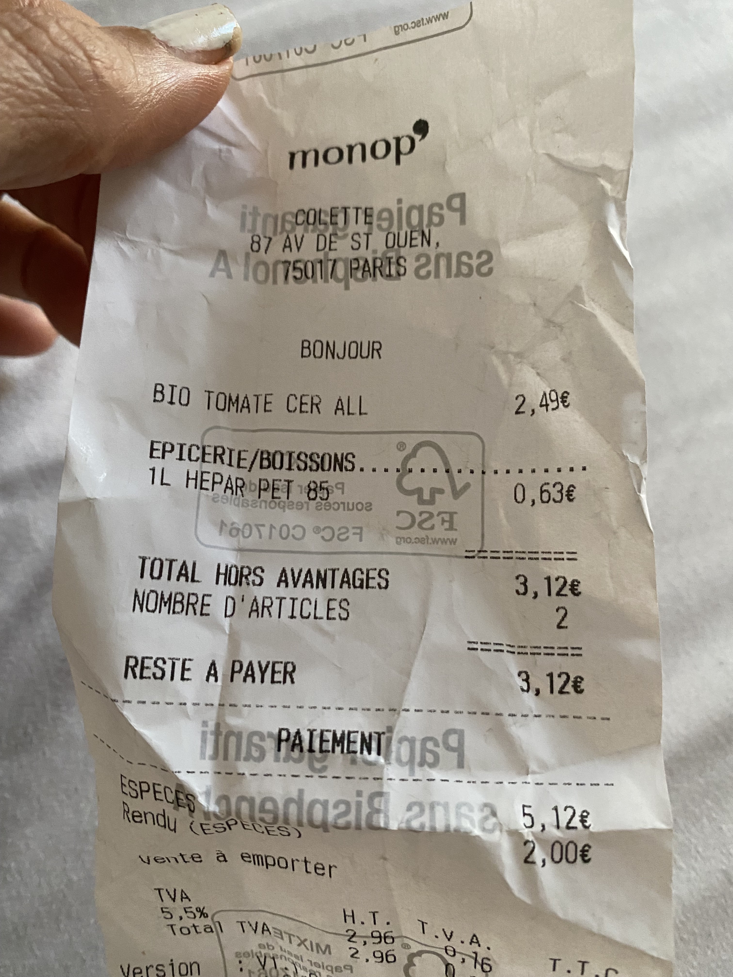 Photo n° 1 de l'avis de BB.i fait le 31/10/2022 à 15:08