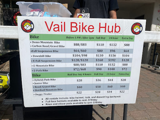 Bicycle Store «Vail Bike Hub», reviews and photos, 278 Hanson Ranch Rd, Vail, CO 81657, USA