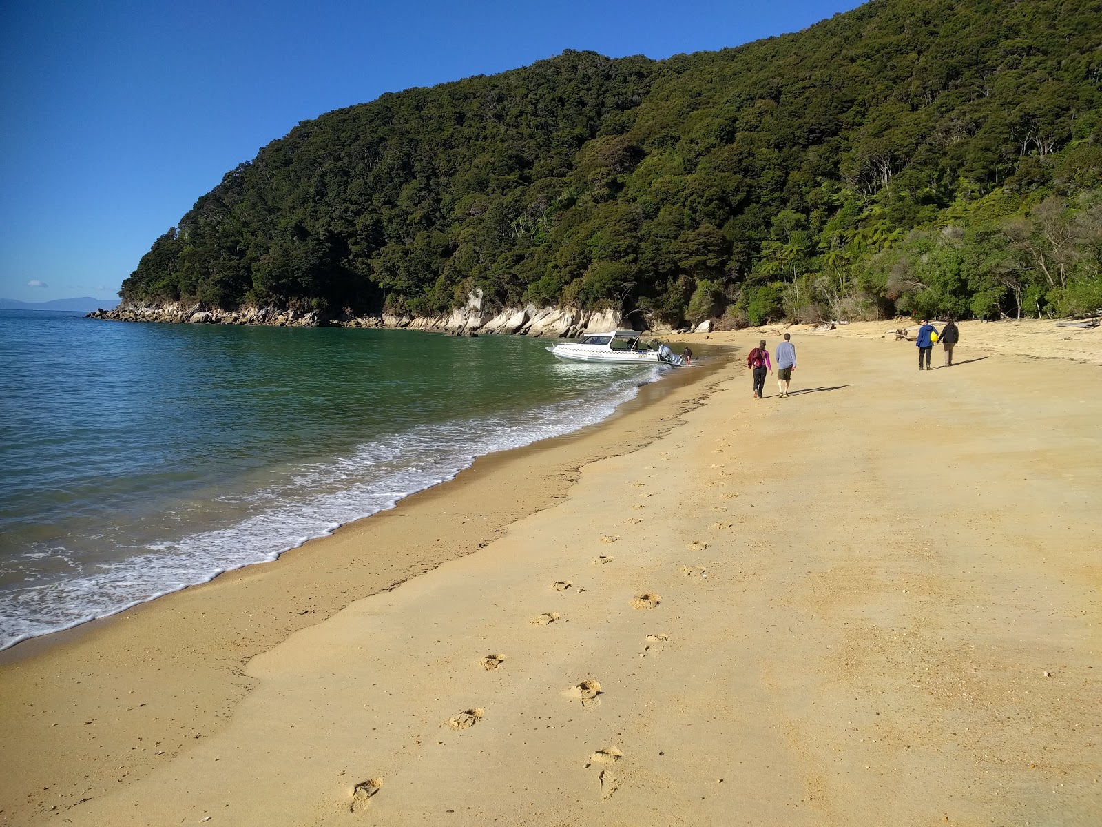 Foto de Onetahuti Beach localizado em área natural