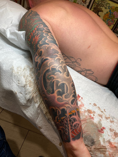 Explore seattle seahawks tattoo ideas, creative tattoo ideas in Dallas, available at Carl Hallowell, Horisho