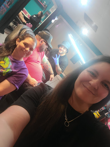 Explore lakers tattoo ideas, creative tattoo ideas in Brandon, available at Pinup Tattoo Studio