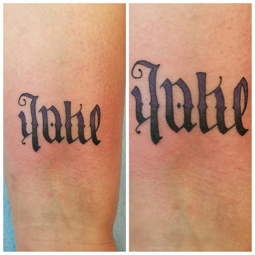 Explore bourbon glass tattoo idea, creative tattoo ideas in Shakopee, available at Crazy Lady Ink LLC