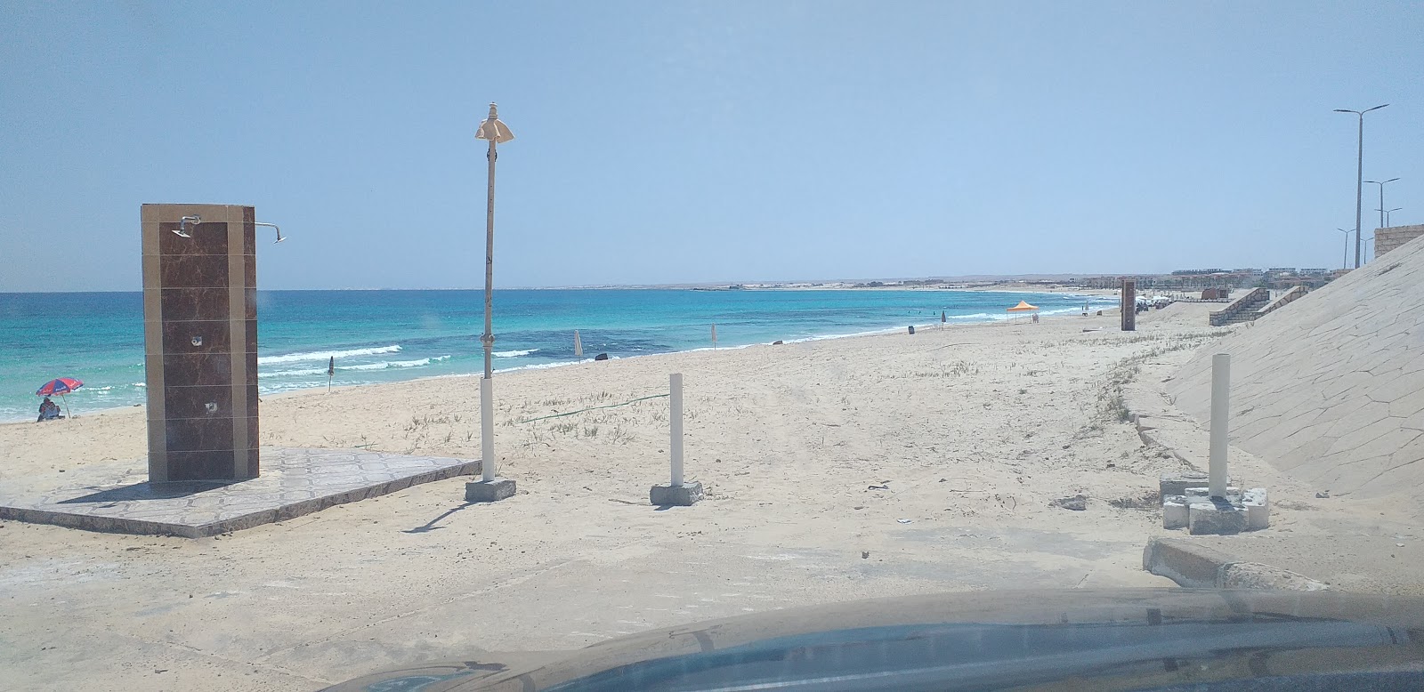 Photo of Baghoosh Beach and the settlement