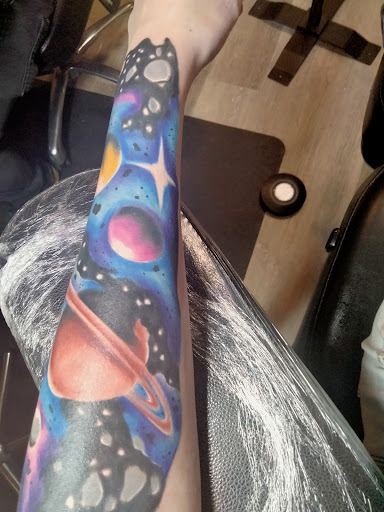 Explore elbow tattoo ideas traditional, creative tattoo ideas in Gadsden, available at Sacred Art Tattoo Company