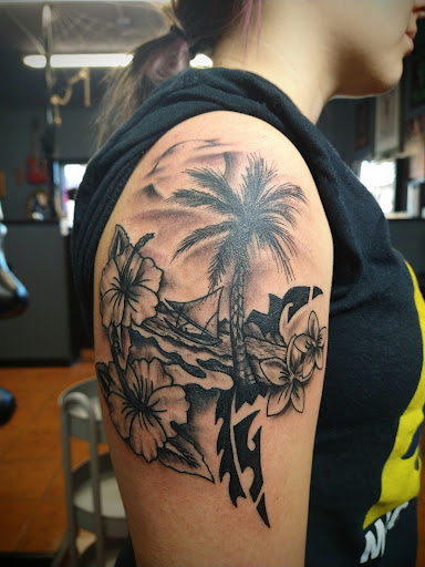 Explore elbow tattoo ideas female, creative tattoo ideas in Orangevale, available at Black Rose Tattoo & Body Piercing