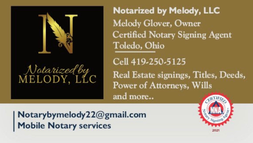 Notarized by Melody llc, mobile services