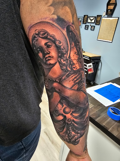 Explore atheist tattoo ideas, creative tattoo ideas in Wasilla, available at Twin Ravens Tattoo