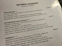 Restaurant deLeckerbeck à Norderney (la carte)