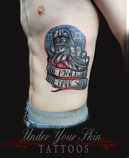 Explore leg tattoos men ideas, creative tattoo ideas in Green Cove Springs, available at Under Your Skin Tattoos
