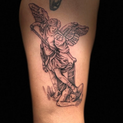 Explore chest tattoo ideas, creative tattoo ideas in Scranton, available at Black Sheep Tattoo & Piercing Studio