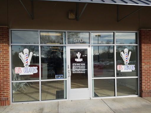Barber Shop «Cuts & Creations Barber Shop & Salon», reviews and photos, 1025 Veterans Memorial Hwy SE Suite 570, Mableton, GA 30126, USA