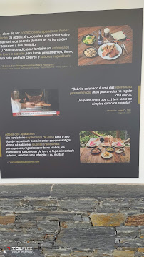 Restaurant Adega dos Apalaches à Estreito (le menu)