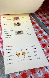 Carte du Amico Italienische Spezialitäten à Leipzig