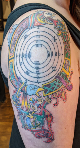 Explore simple men tattoo ideas, creative tattoo ideas in Atlanta, available at Apocalypse Tattoo Co