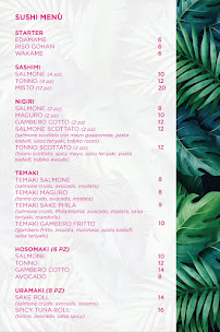 Menu du Sushi Cannigione Joshi sushi & drink Cannigione à Cannigione