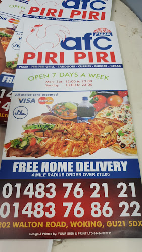 Reviews of Afc Piri Piri in Woking - Restaurant