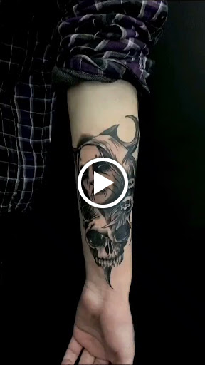 Explore one line tattoo ideas, creative tattoo ideas in Miami, available at Tatt Em Up Tattoos & Piercings