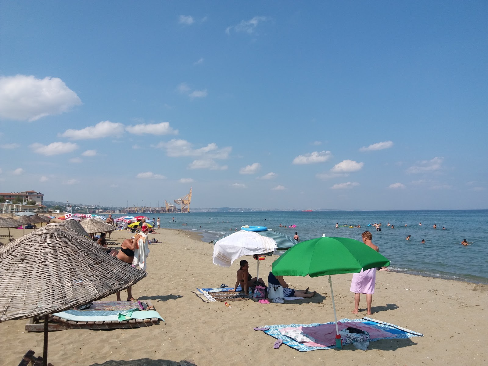 Kumbag beach'in fotoğrafı kirli temizlik seviyesi ile